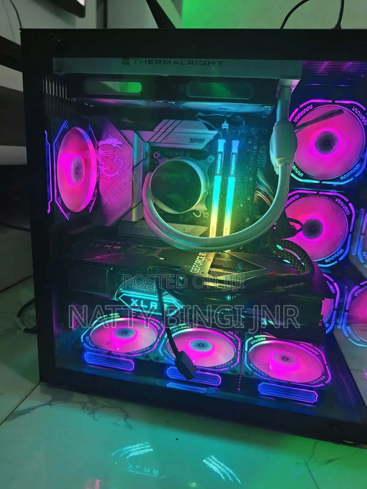Desktop Computer MSI Model 32GB Intel Core I9 SSD 1T