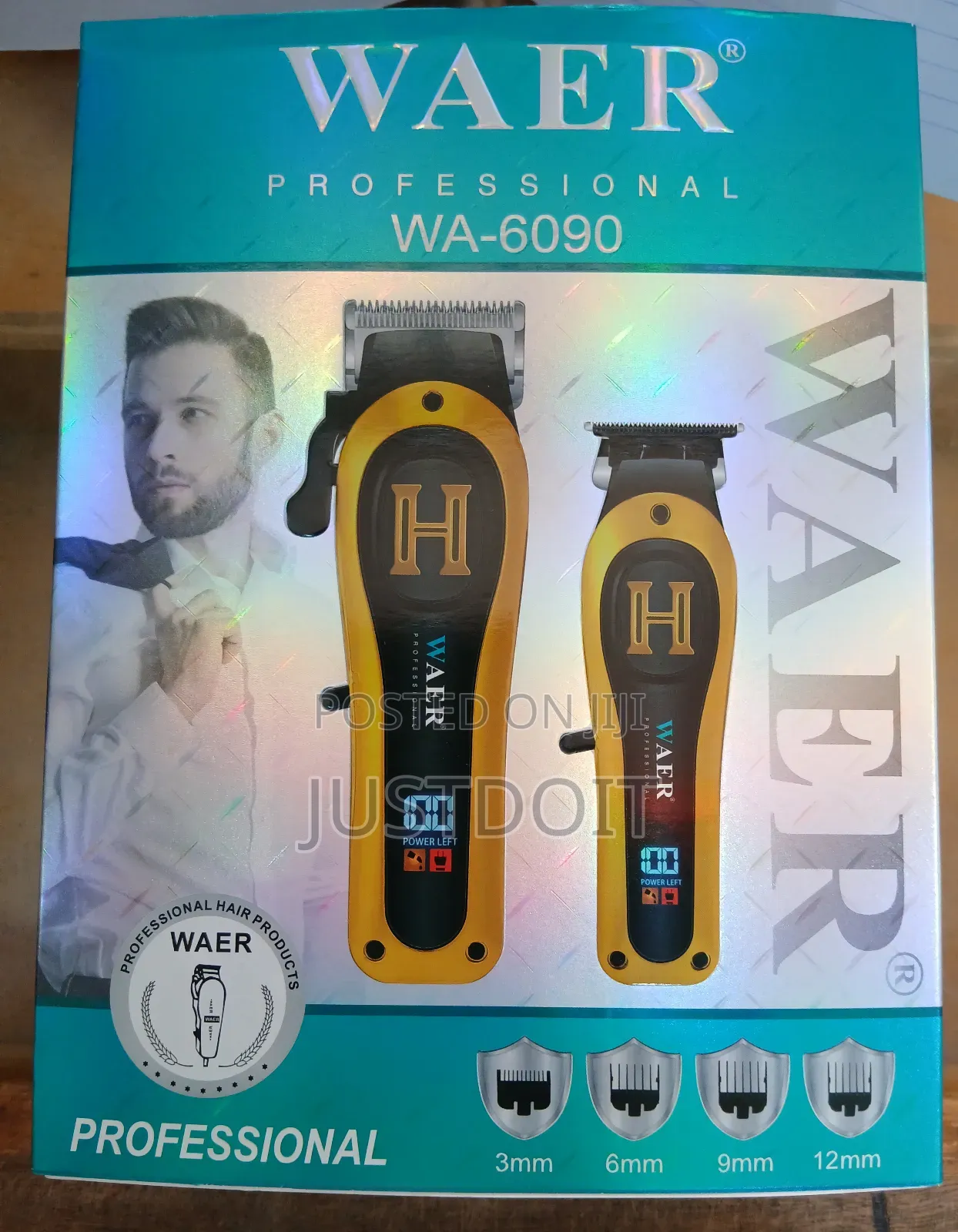 Waer 6090 2 in 1 Rechargeable Clipper.
