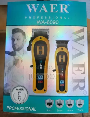 Waer 6090 2 in 1 Rechargeable Clipper.