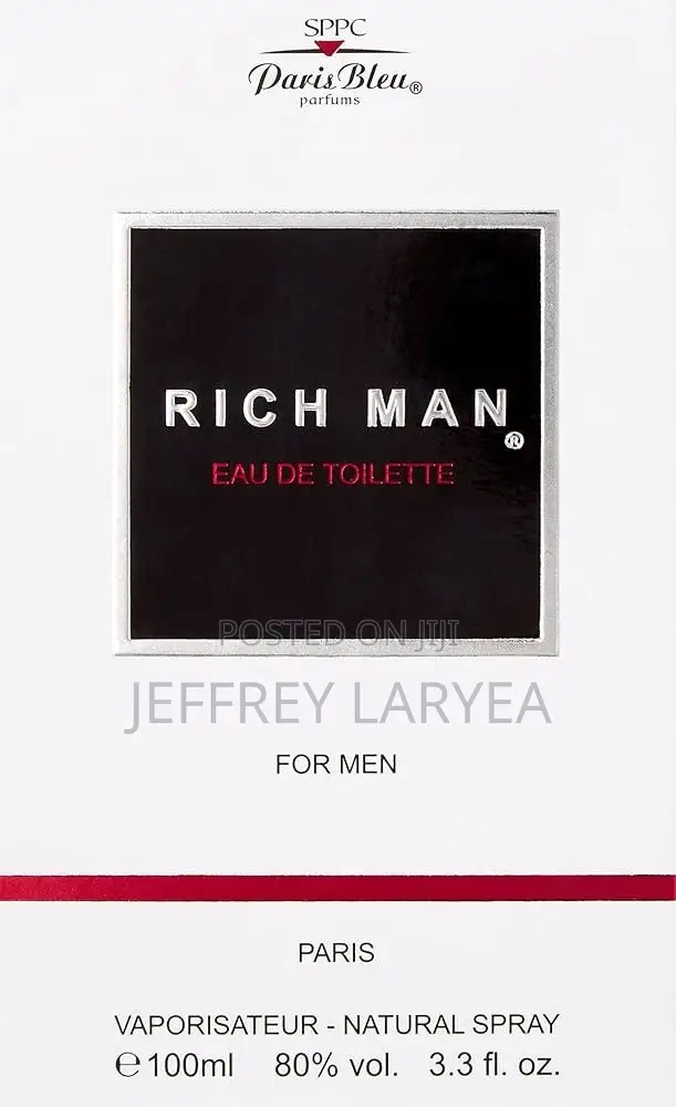 Rich Man Vaporisateur Natural Spray Perfume