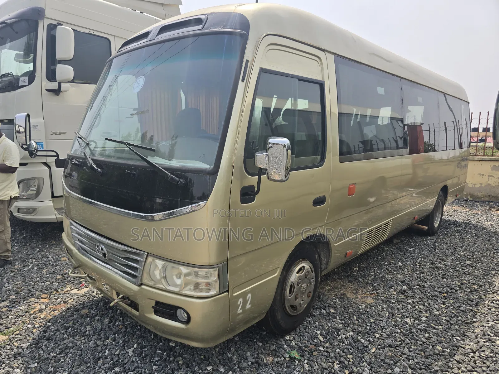 Toyota Coaster 2018 Beige