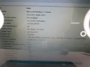 Laptop HP 8GB Intel Core i5 SSD 256GB