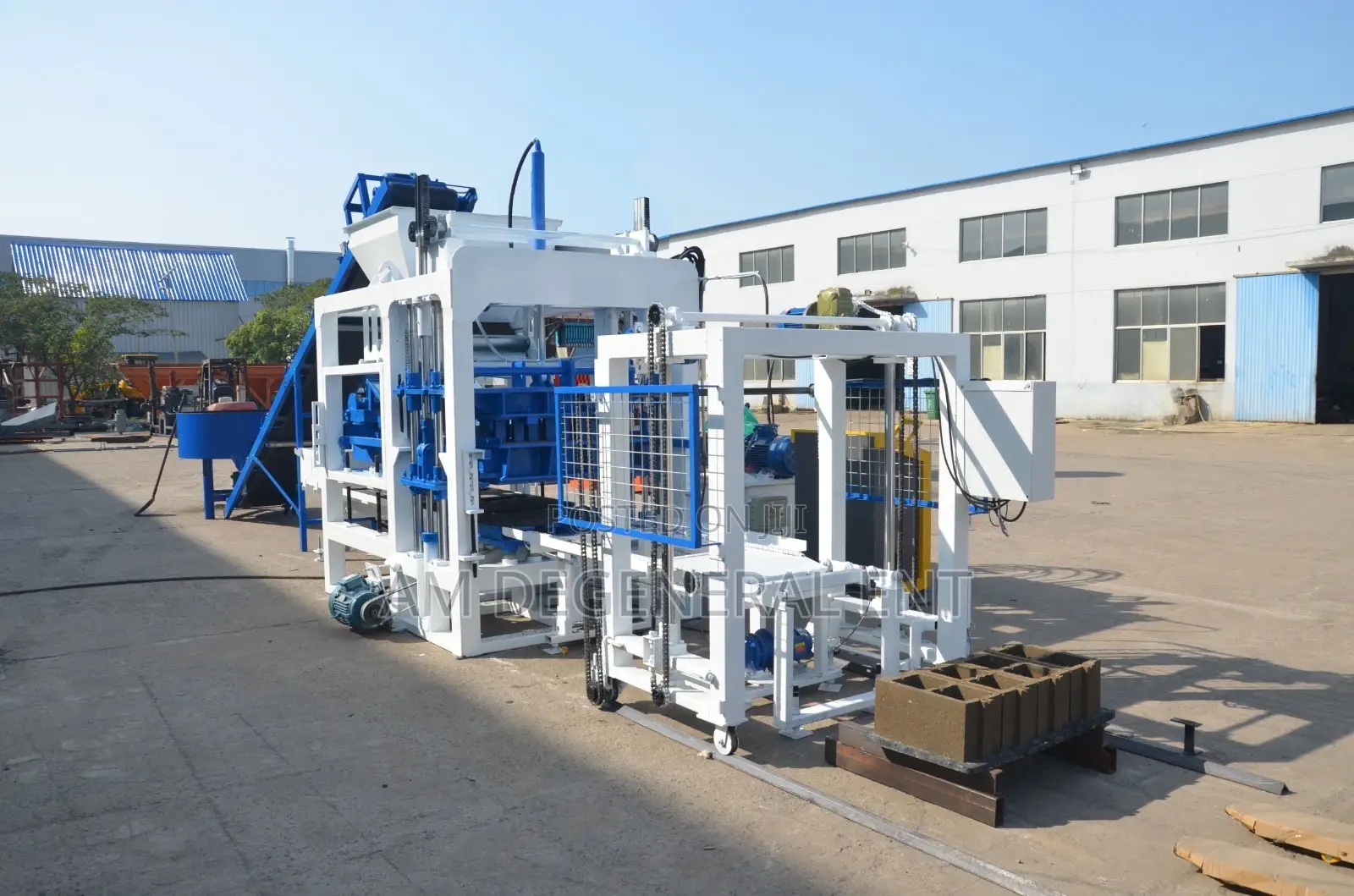 Industrial Block Making Machine Fully Automatic