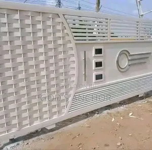 2mm Galvanise Metal Design Sliding Entrance Main Gate.
