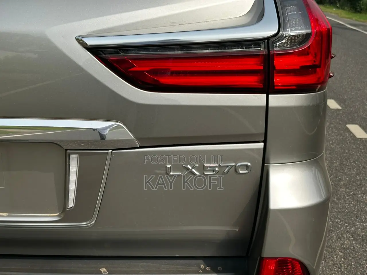 Lexus LX 570 AWD 2021 Gray