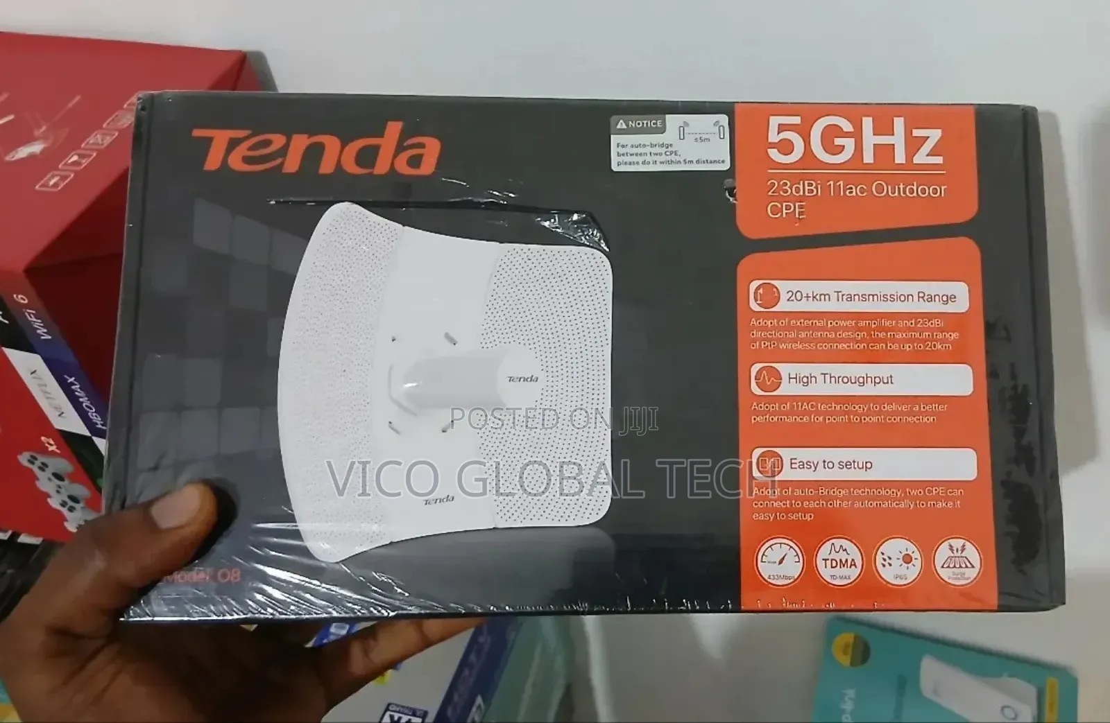 Tenda O8 Outdoor Cpe 5ghz 20+Km