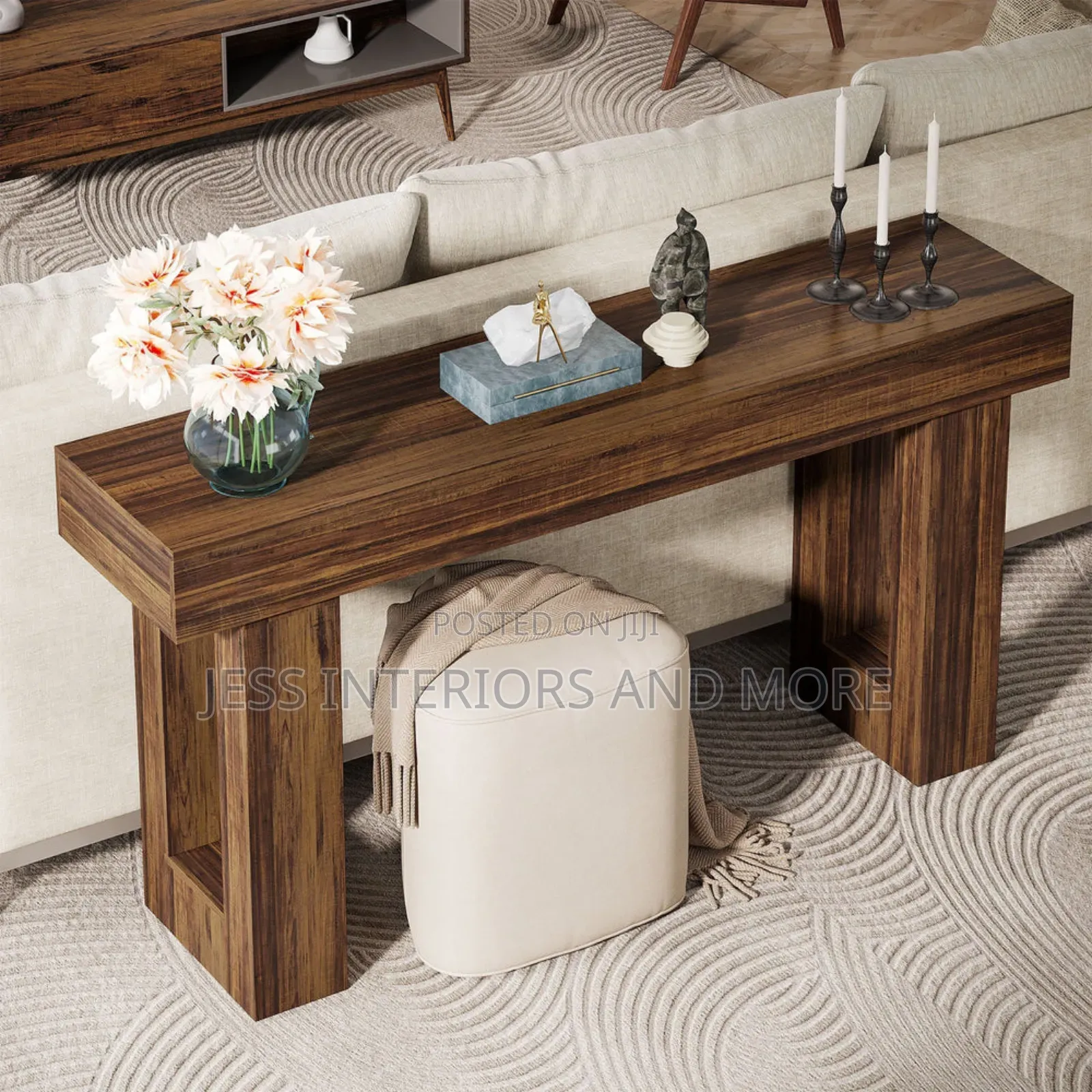 Console Table (160cm) Farmhouse Wooden