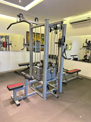 Commercial 4in1 Multifunctional Gym Station