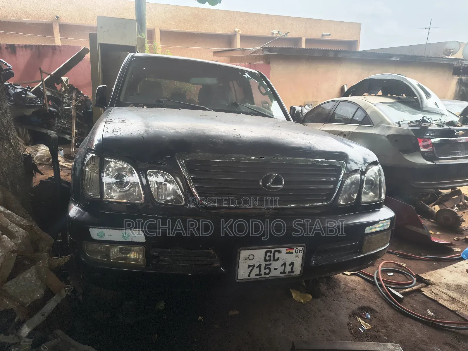 Lexus LX 470 AWD 2003 Black