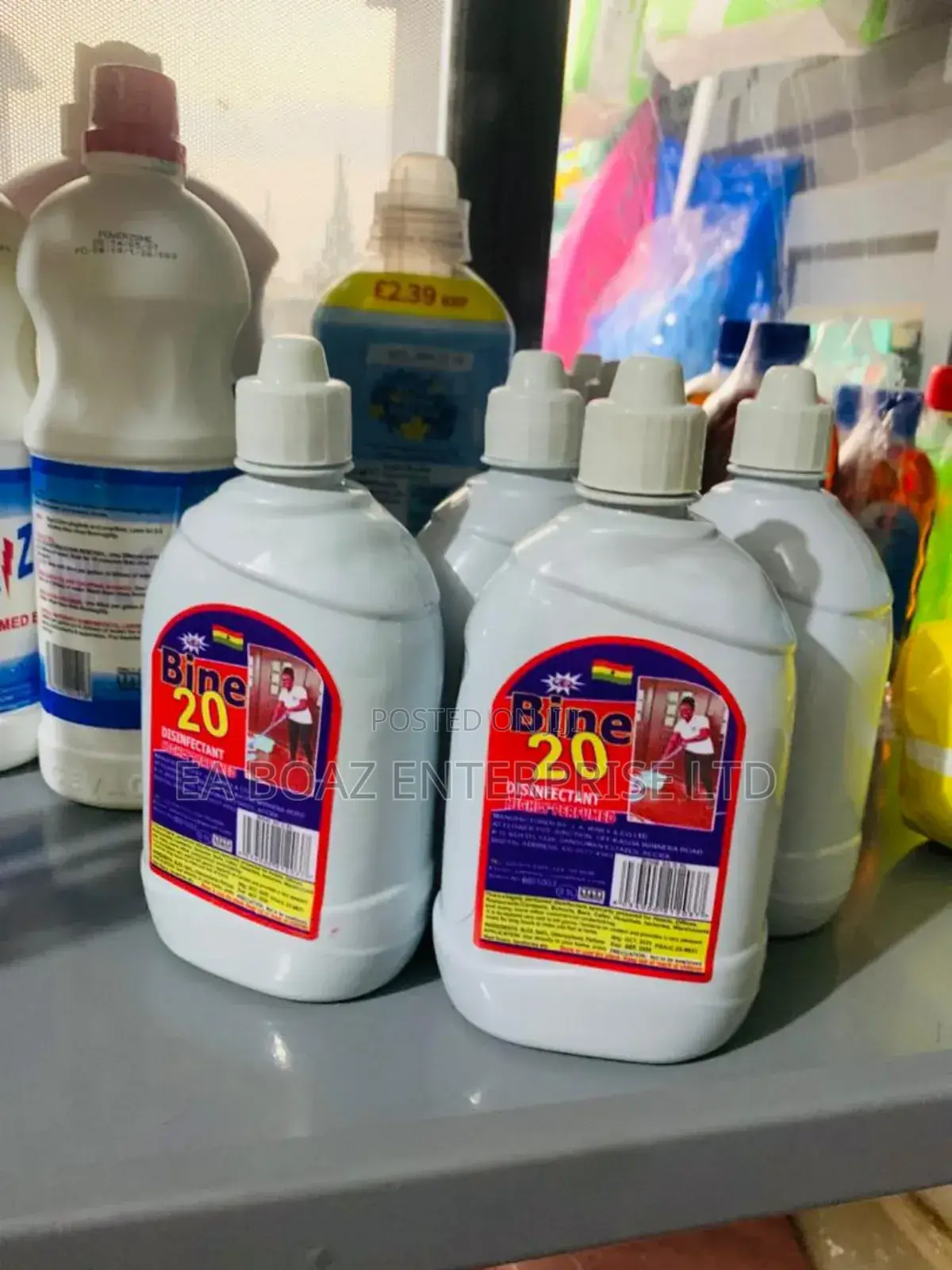 Bine 20 Disinfectant Stain Floor Remover 0.5l