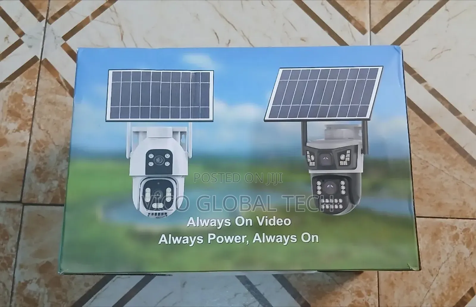Always on Video (Aov) 4g Solar PTZ Security Camera