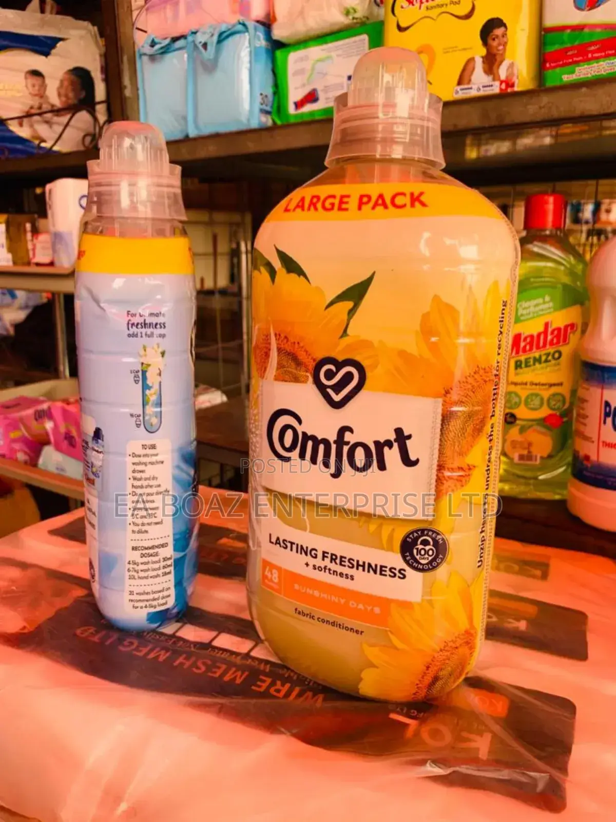 Comfort After Wash Softener Fabric Lifter Odour 930ml