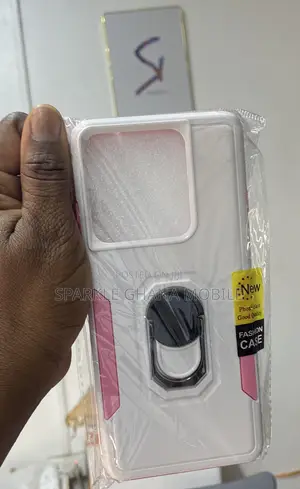 Motorola Moto Edge 2025 Protective Phone Case (White Pink)