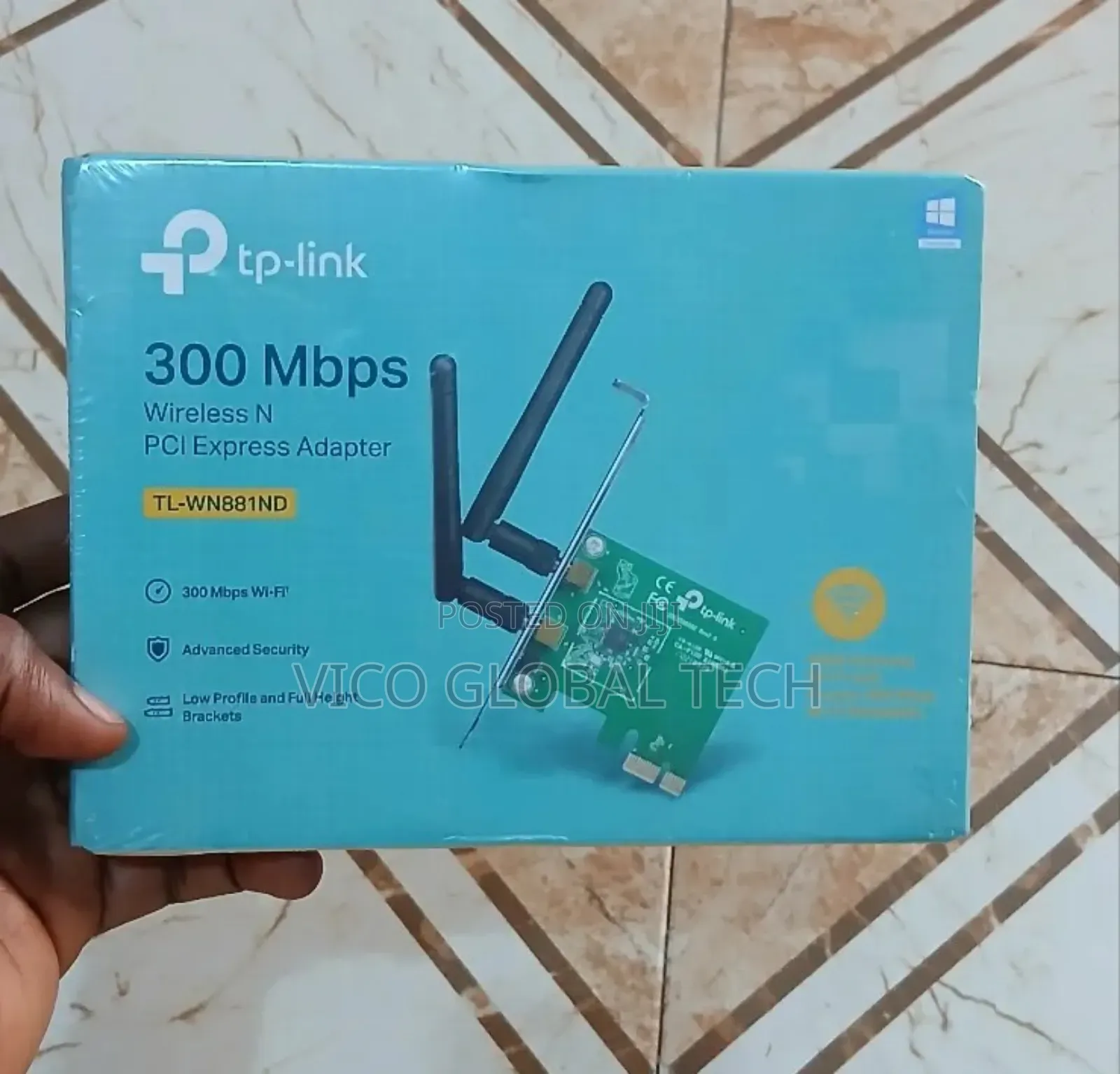 Tp-link Tl-wn881nd 300mbps Wireless N Pci Express Adapter