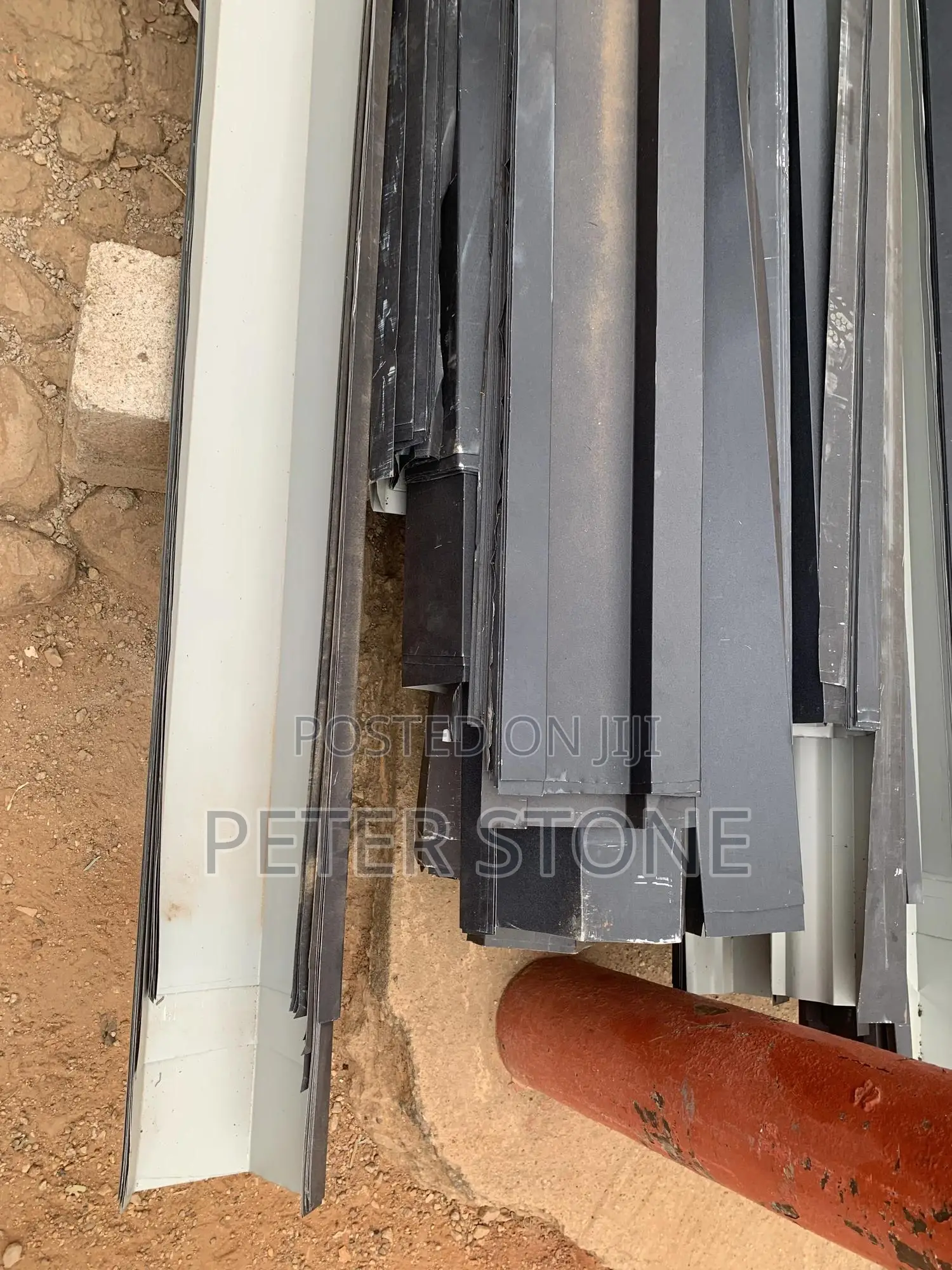 Rain Gutters ,Ridge Caps, Side Trim
