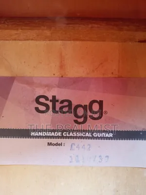 Stagg C442 4/4 Size Classical Guitar in a Padded Bag