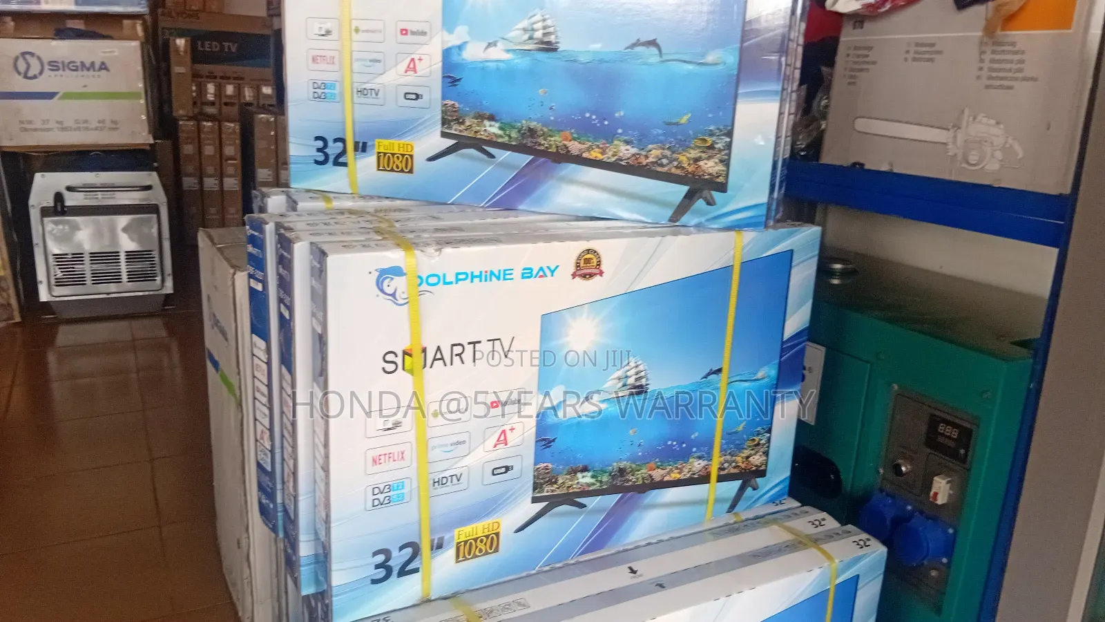 Dolphine 32inchs Smart Tv With Wi-Fi