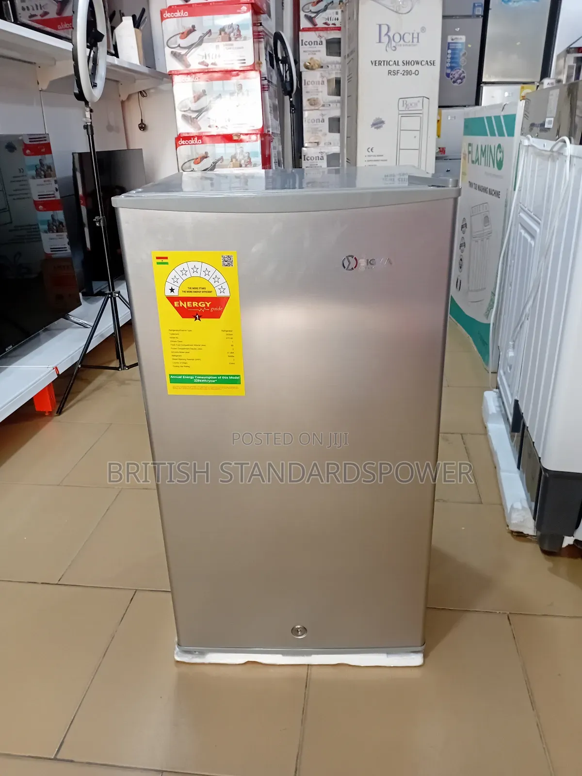 Sigma 93l Space Saver Single Door Sigma Table Top Fridge