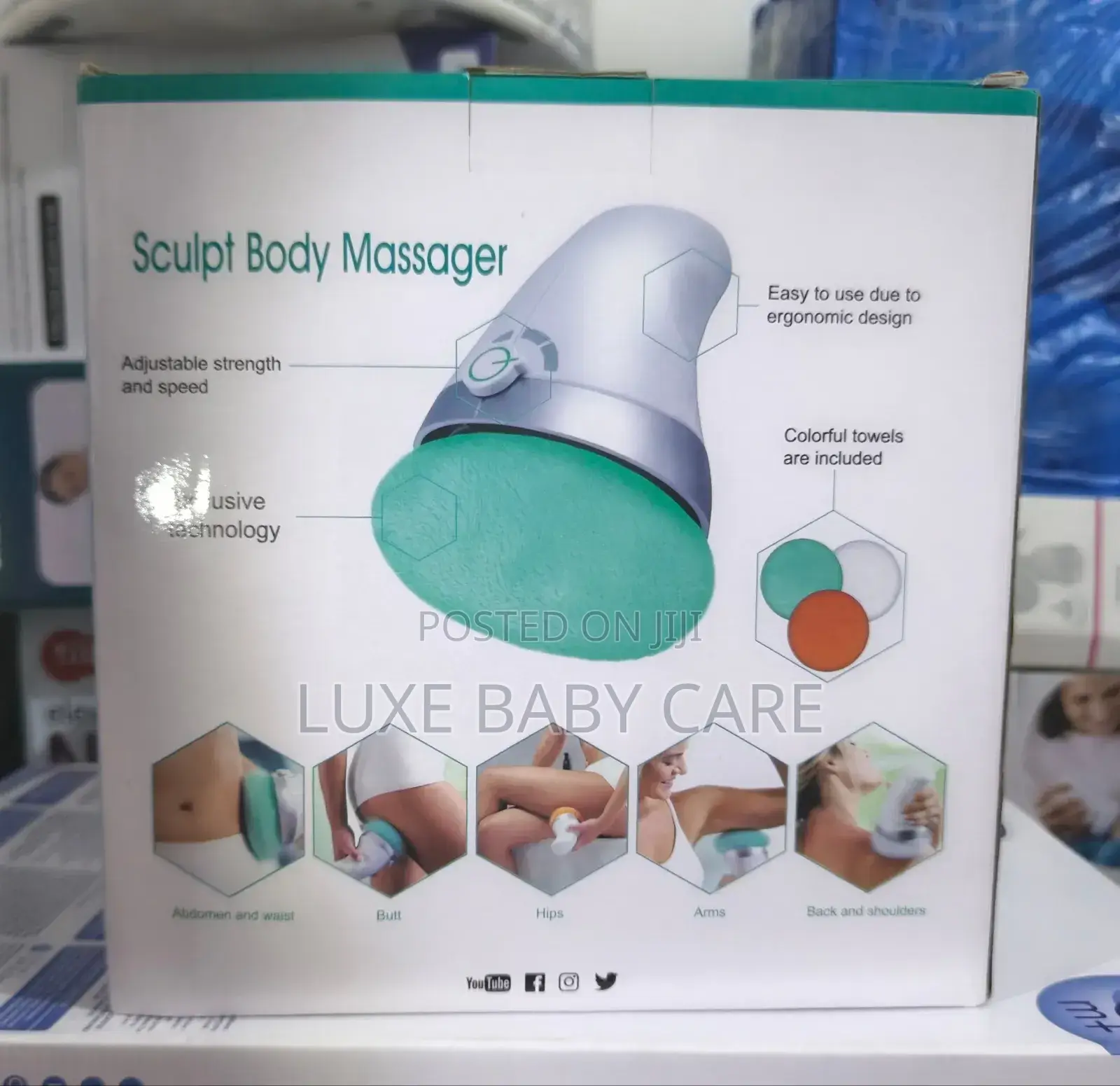 Body Sculpting Massager For Stomach And Belly - Cellulite Remover