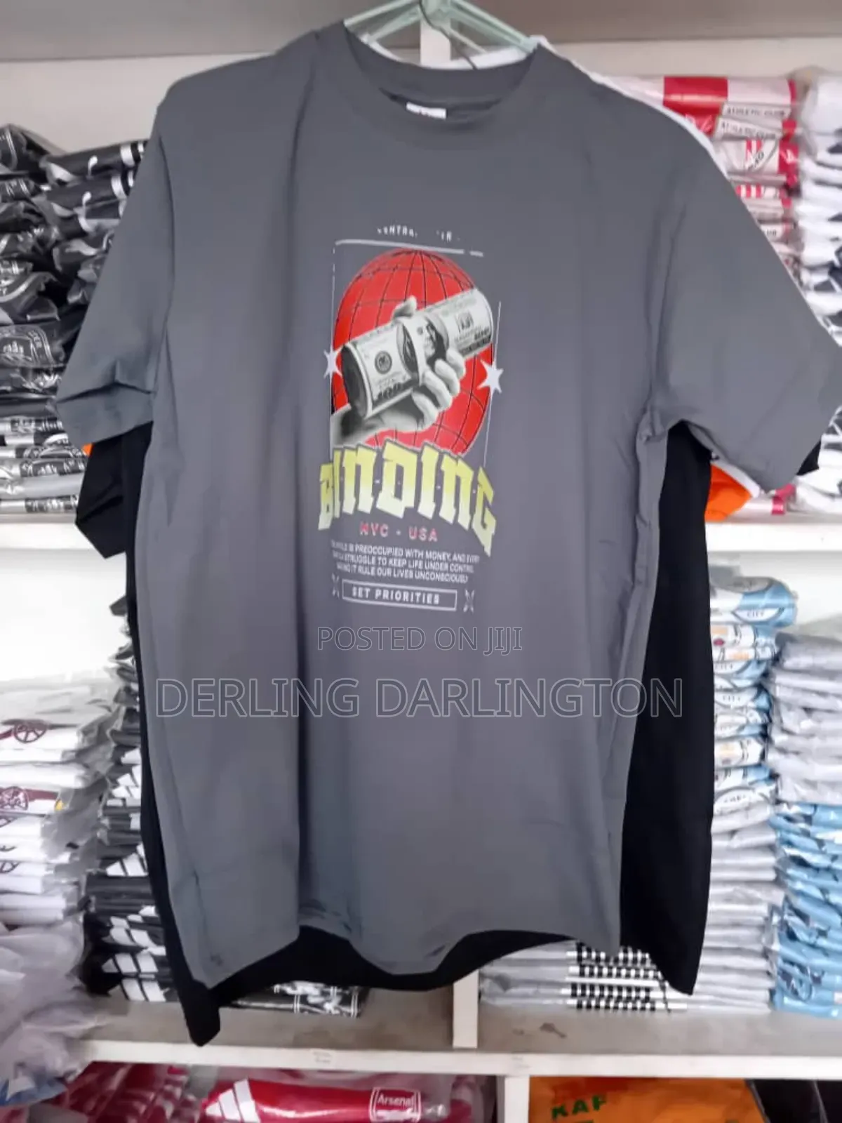 T-Shirts Available for All Sizes Different Colors 