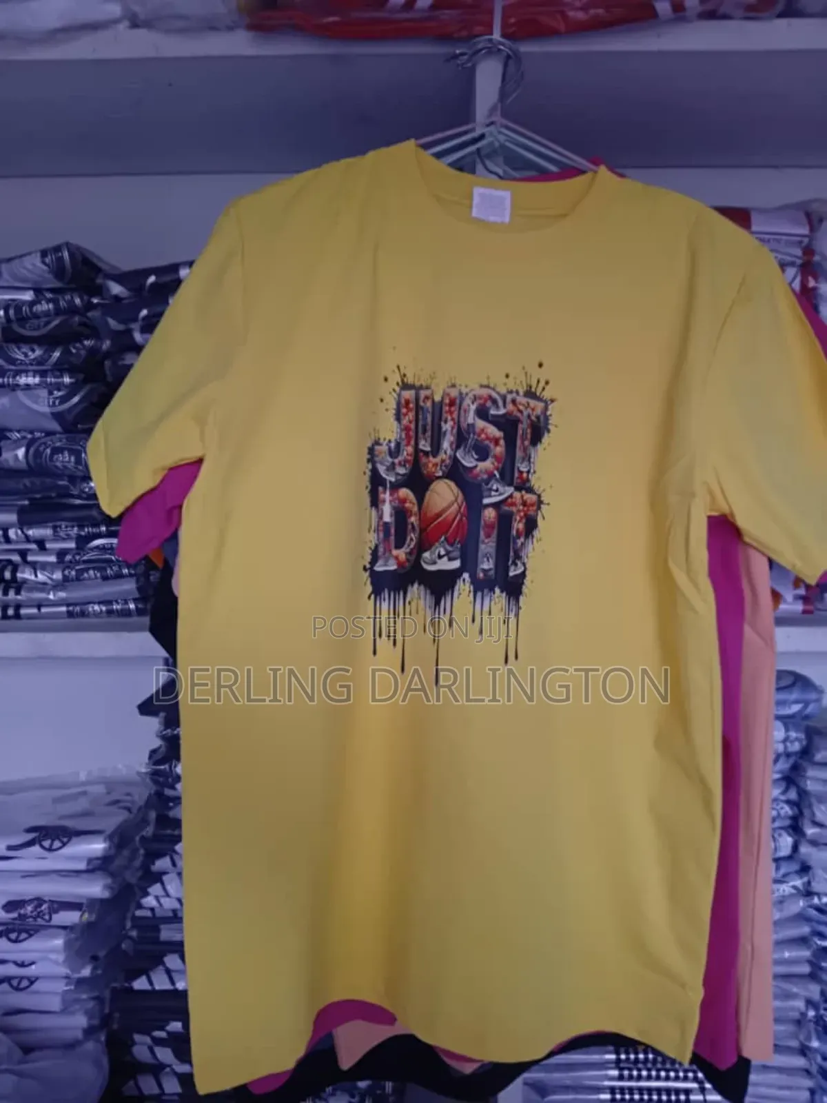 T-Shirts Available for All Sizes Different Colors 