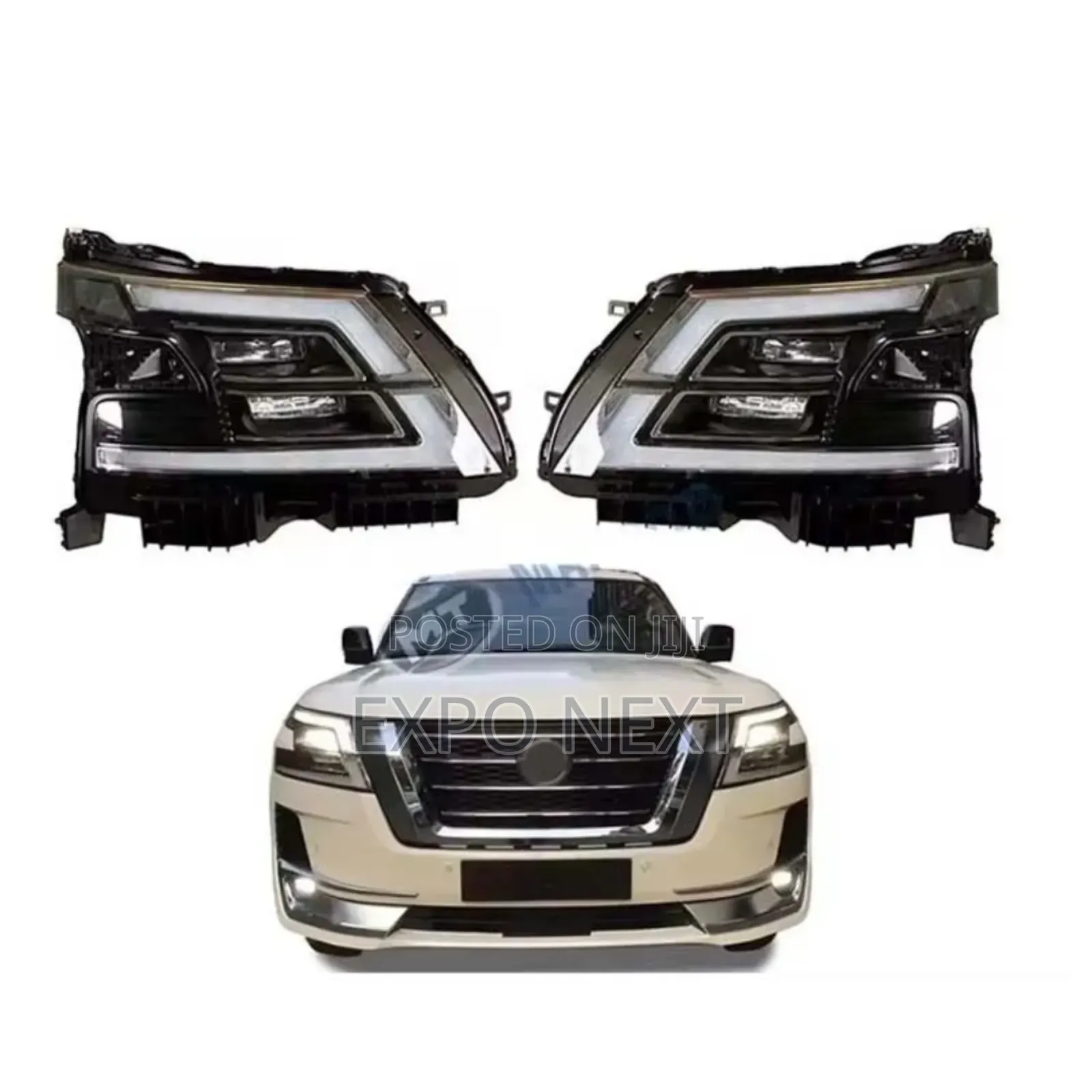 Nissan Patrol 2014-2021 Headlight Led Pair