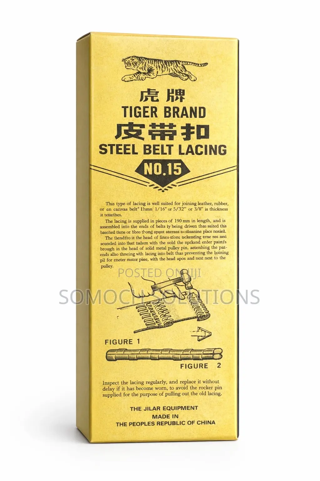 Belt Fastners No 10, 15, Conveyor Belt Kit, Industrial Spare Parts