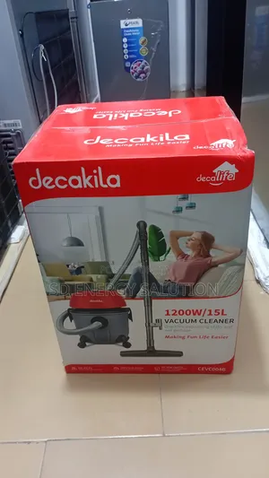 Powerful Strong Decakila 15l Vacuum Cleaner 1200w Vac Cleaner