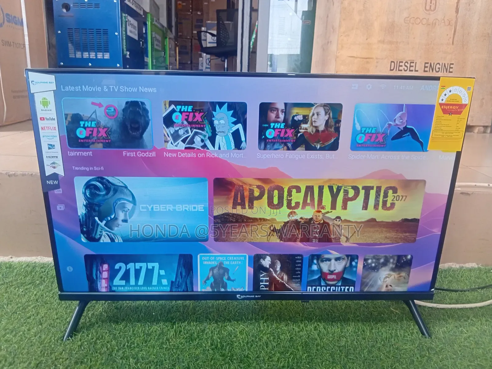 Clean 32′′ Smart Tv