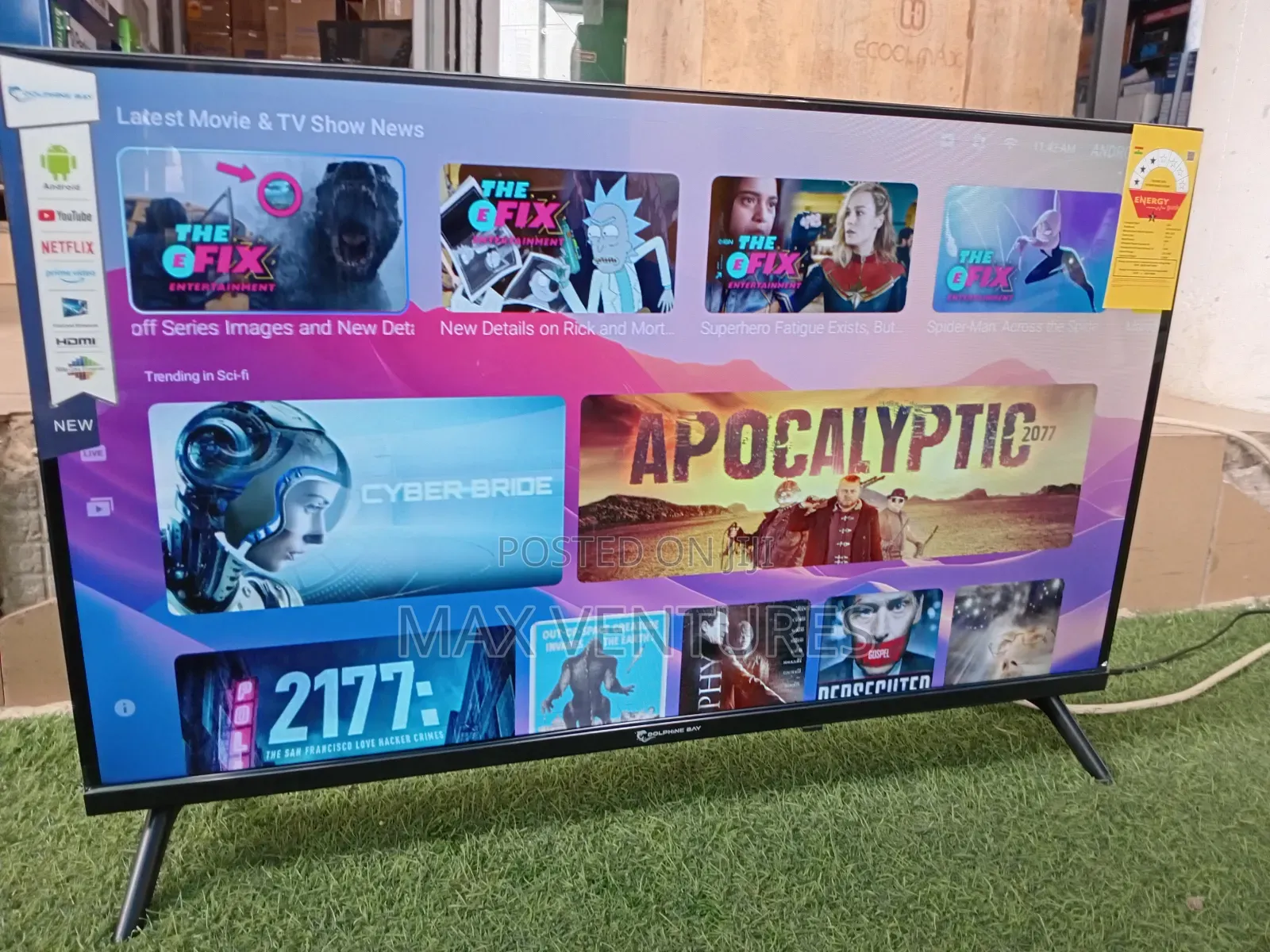 32inchs Smart Tv – Strong Sound Clear Screen