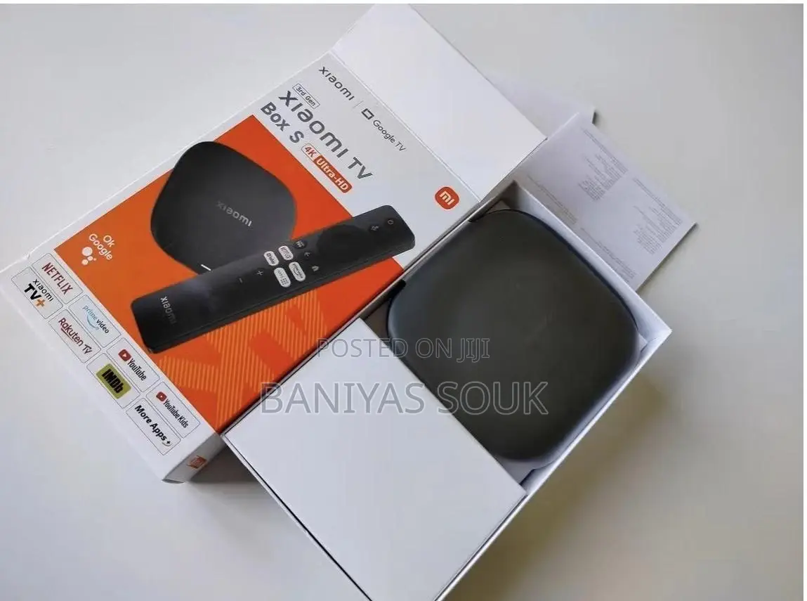 Xiaomi Tv Box S 3rd Gen - Uhd, Google Tv, 32gb , Wifi 6, Hdmi 2.1