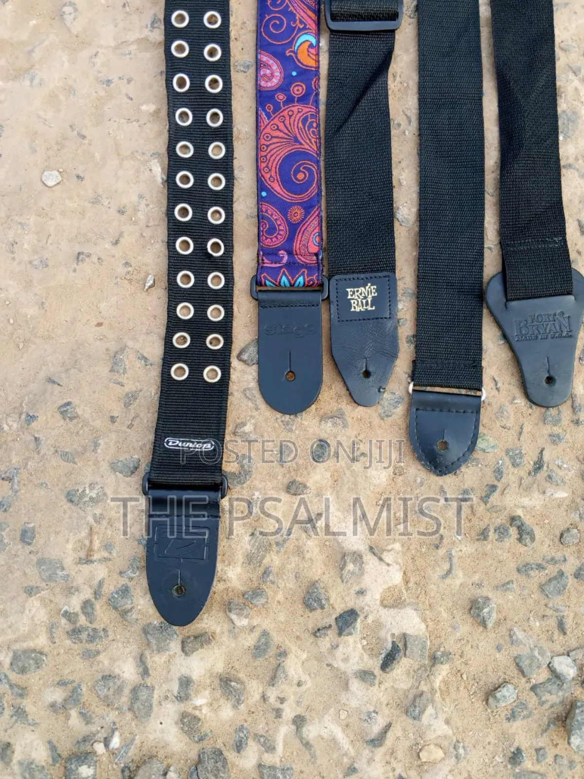 Guitar Straps Stagg, Dunlop, Ernie Ball, Fort Byran Etc
