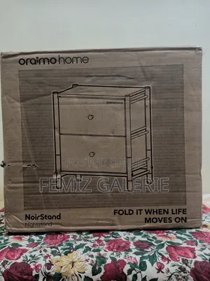 Oraimo Noirstand Multi-Purpose Design Spacious Storage Nightstand