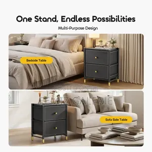 Oraimo Noirstand Multi-Purpose Design Spacious Storage Nightstand