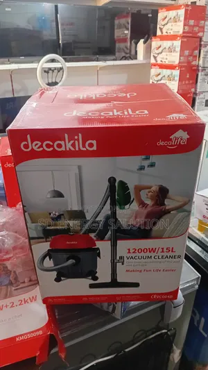 Decakila Vacuum Cleaner 15l 1200w Heavy Duty 15l