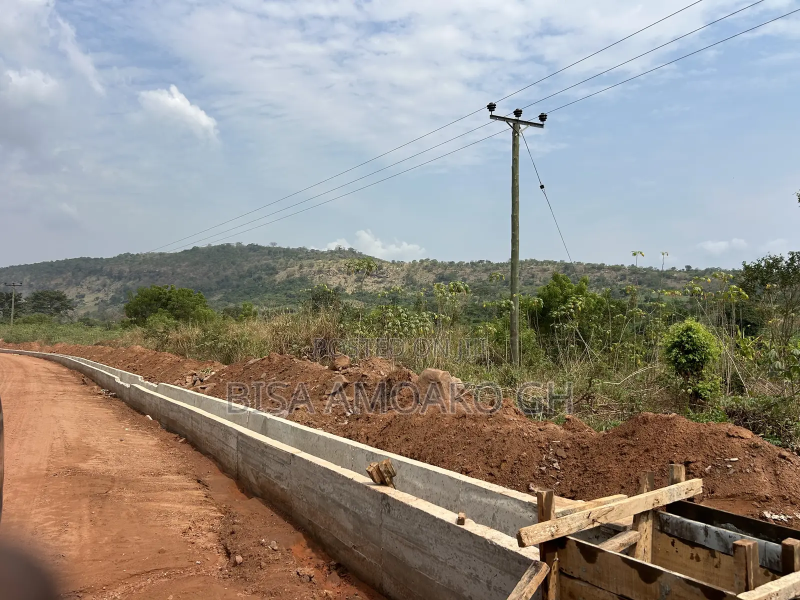 Lands by Lake Volta Gyakiti Old Apaaso Er
