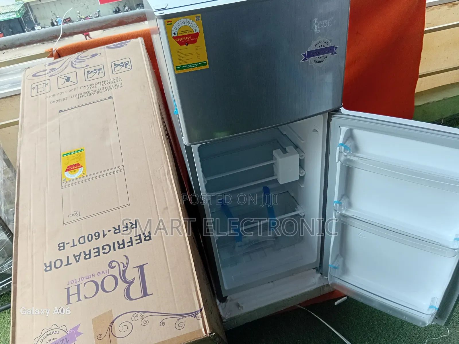 Roch RFR-160dt-B Energy-Efficient Roch Refrigerator