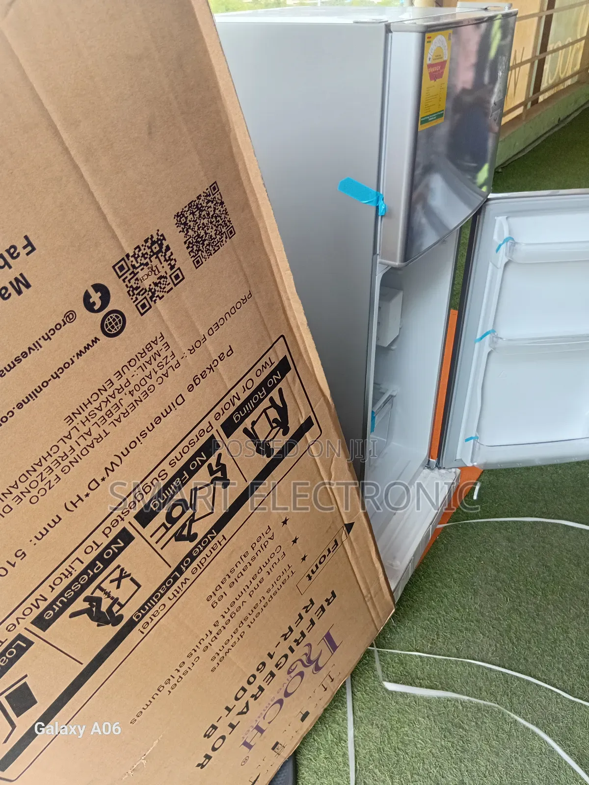 Roch RFR-160dt-B Modern Cooling Roch Refrigerator