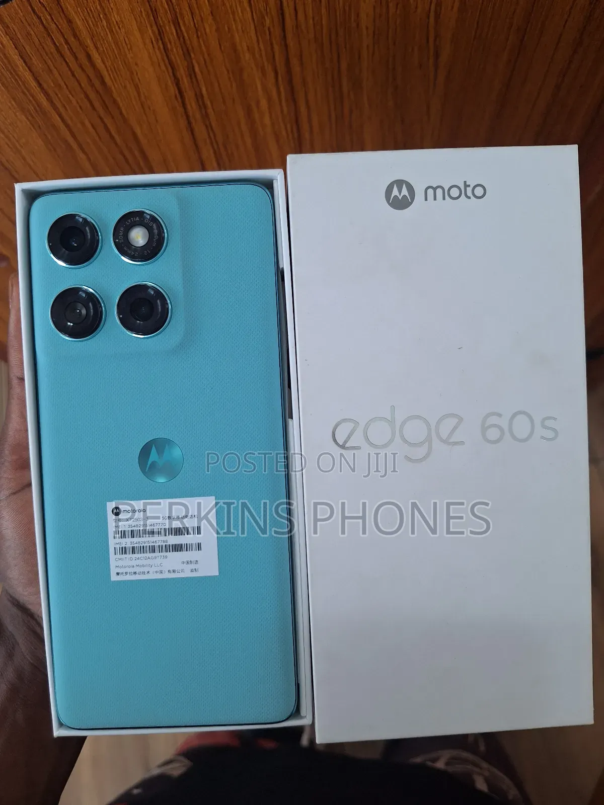 New Motorola Edge 60 Fusion 256 GB Blue
