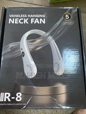 R-8 Portable Leafless Wireless Neck Fan