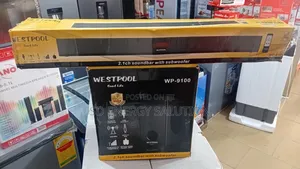 Westpool 2.1ch Subwoofer Soundbar – Clear Powerful Bass