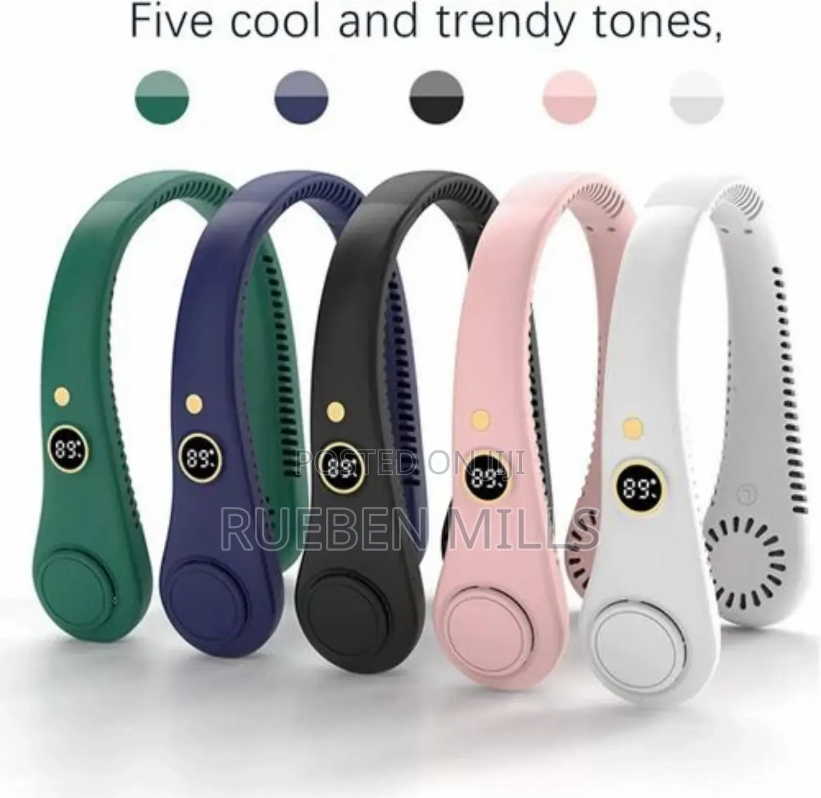 5 Adjustable Gears R-8 Neck Fan