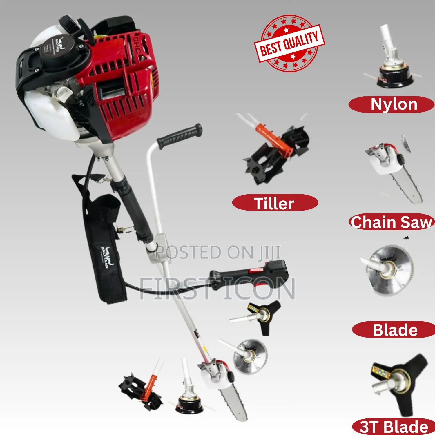 4 Stroke Multi-Purpose Gasoline Brush Cutter | Tiller | Chain Saw