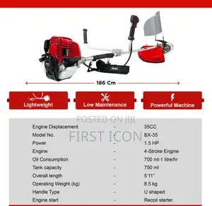 4 Stroke Multi-Purpose Gasoline Brush Cutter | Tiller | Chain Saw