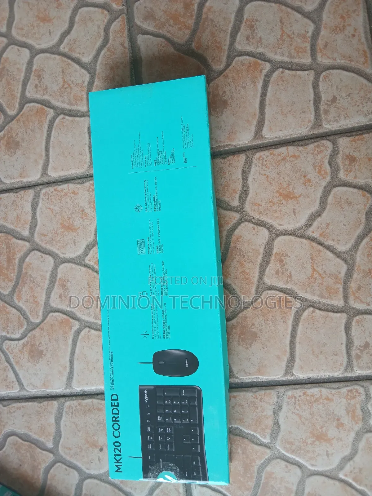 Logitech Mk120 Corded Keyboard and Mouse Combo