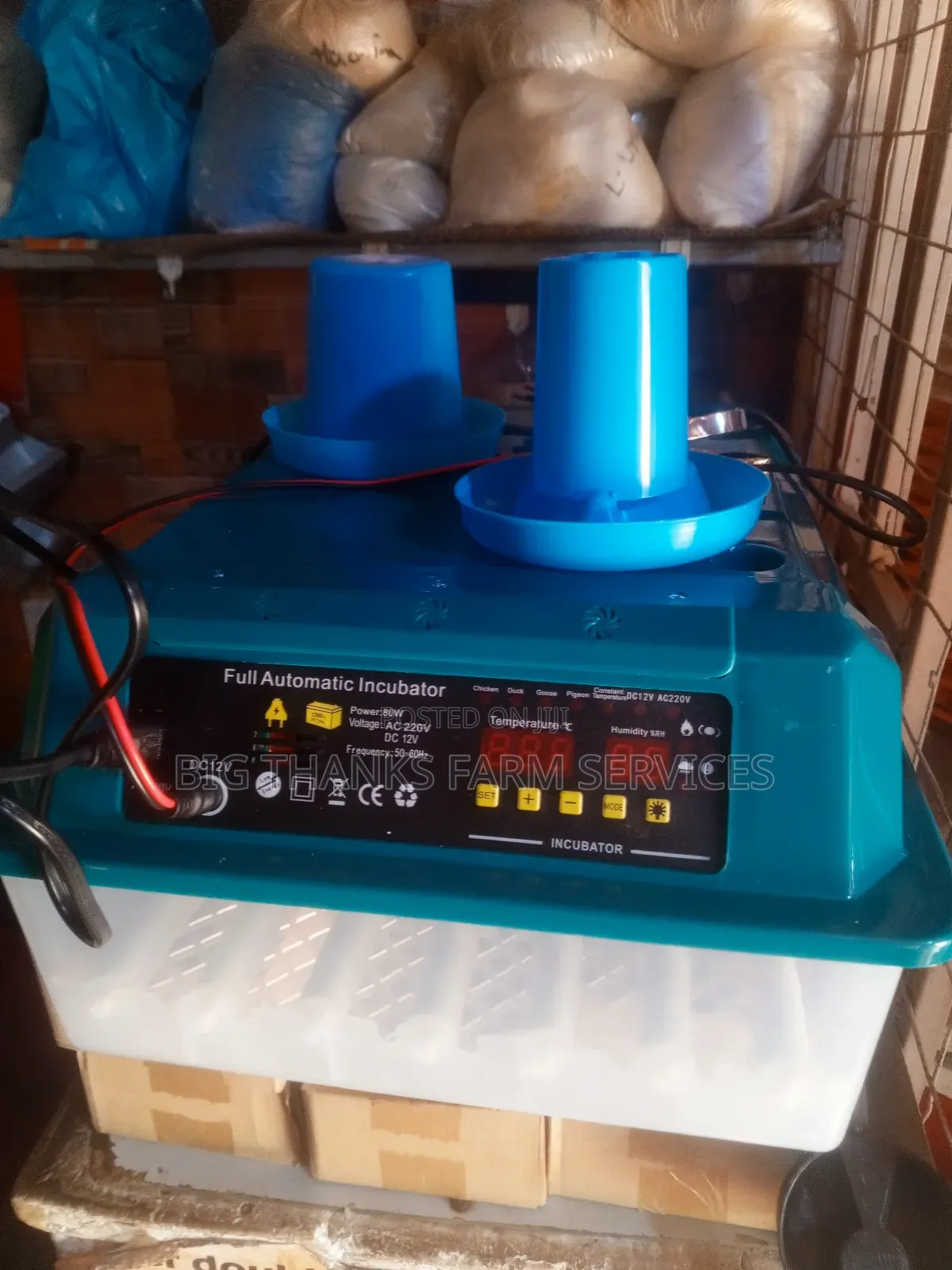 36 Capacity Incubator, Dual Power