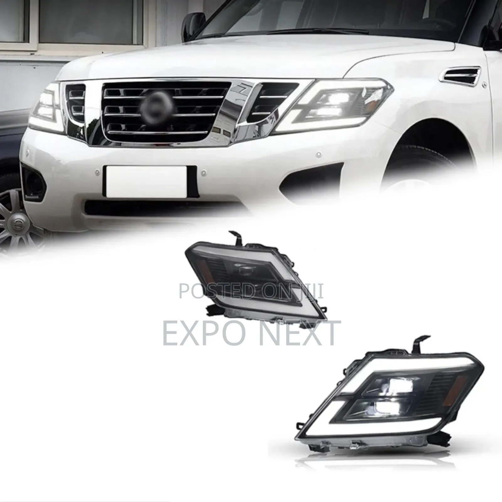 Nissan Patrol Y62 Headlight 2012-2019 Full Led