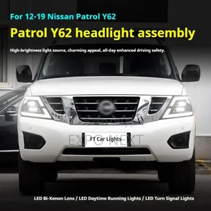 Nissan Patrol Y62 Headlight 2012-2019 Full Led
