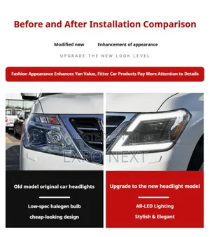 Nissan Patrol Y62 Headlight 2012-2019 Full Led