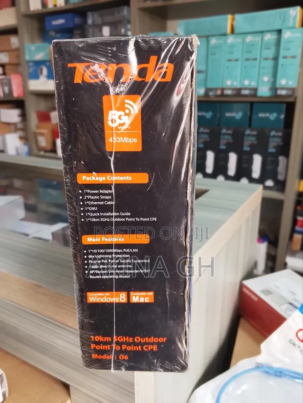 Tenda 06 5ghz Outdoor to Point Cpe 3